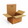 Коробка из гофрокартона 210x180x130 коричневый, 2,2-3,0мм, лента, 10шт/уп