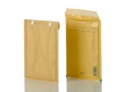 Пакеты пузырчатые D/14-G, 200x270, 80г/м2, коричневый, 100шт/уп