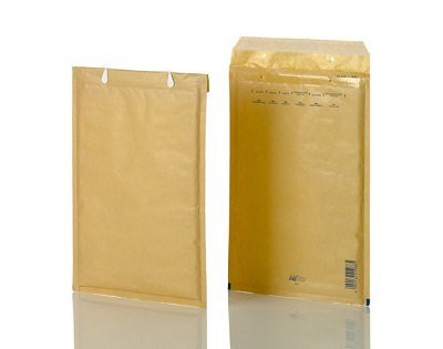 Пакеты пузырчатые G/17-G, 250x340, 80г/м2, коричневый, 50шт/уп